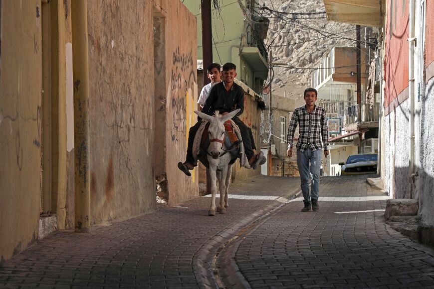Many of Akre's narrow alleyways can only be navigated by donkeys and wind through a historic city centre