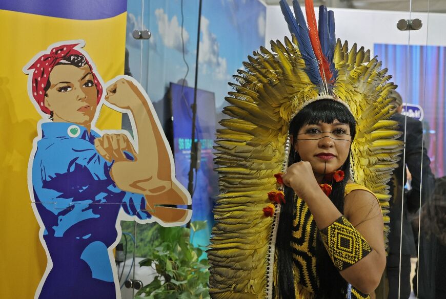 Members of Brazil's Indigenous communities have canvassed COP27 participants, urging action and donning traditional clothes to draw attention to their plight
