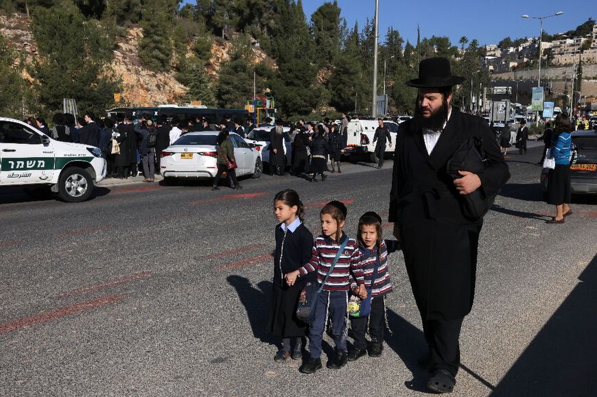 The area targeted by the twin bombings, which security sources said were the first in Jerusalem since 2016, is frequented by ultra-Orthodox Jews