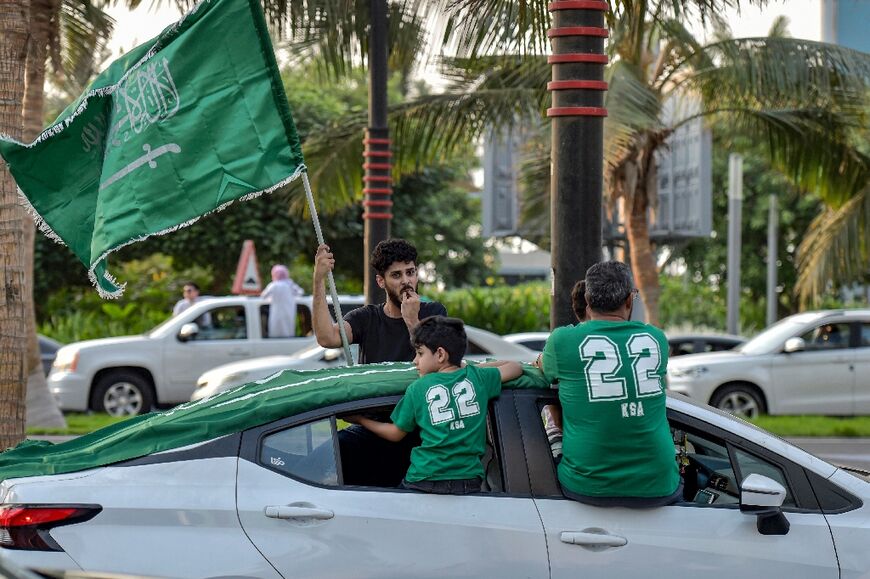 Riyadh was the epicentre of celebrations