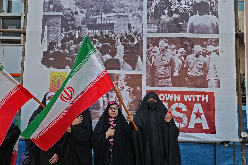Iranians have also mobilised in support of the regime, including in Tehran outside the former US embassy on Friday, a day that marked the 43th anniversary of the start of the Iran hostage crisis