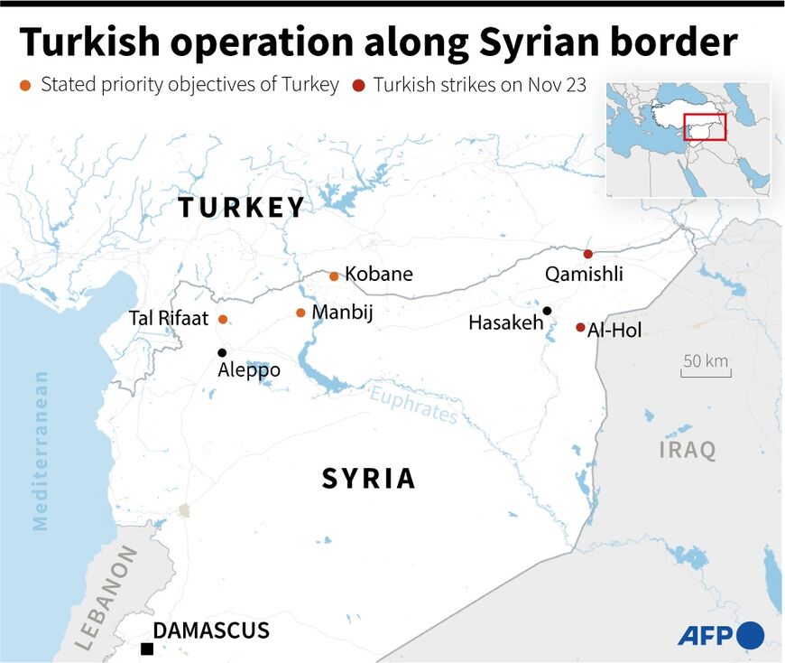 Turkish military operation along Syrian border
