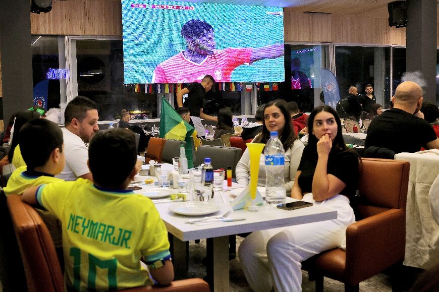 Some Lebanese football fans opted for paying to watch World Cup matches at cafes