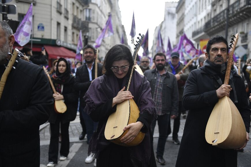 The Kurdish community in France is once again fearful