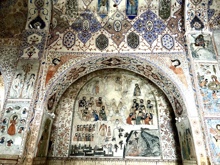 Persian influence is palpable in the 17th Century Surp Hovhannes Church in the Armenian town of Meghri on the Iranian border January 20 2023 Amberin Zaman