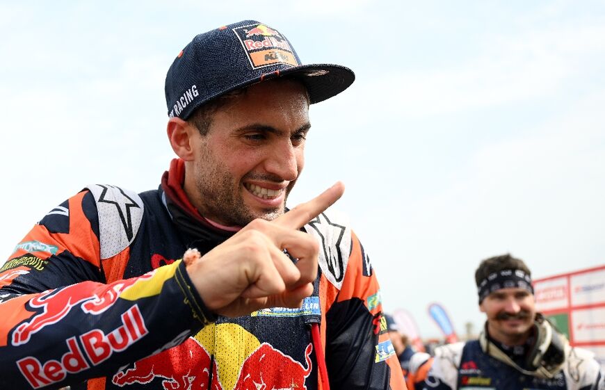 Argentinian rider Kevin Benavides was crowned Dakar Rally motorbike champion for a second time