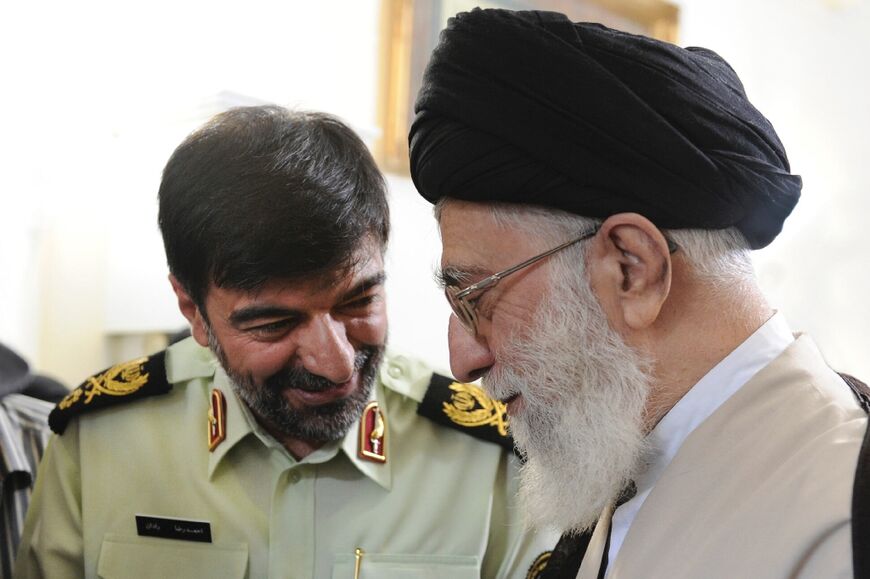 Iran's supreme leader Ayatollah Ali Khamenei appointed General Ahmad-Reza Radan as the new police chief