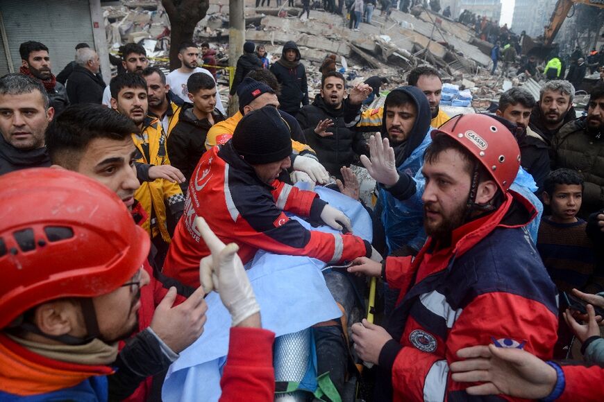 The earthquakes toppled buildings in major cities along Turkey's border with Syria