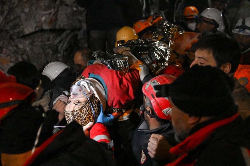 Turkish rescuers pulled out Seher, a 15-year-old Syrian, more than 200 hours after the initial jolt