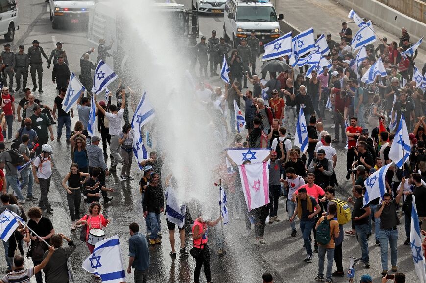 The Israeli government's judicial overhaul has been met with regular protests across the country