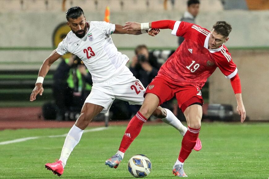 The friendly was Team Melli's first match since Amir Ghalenoei was named their new coach