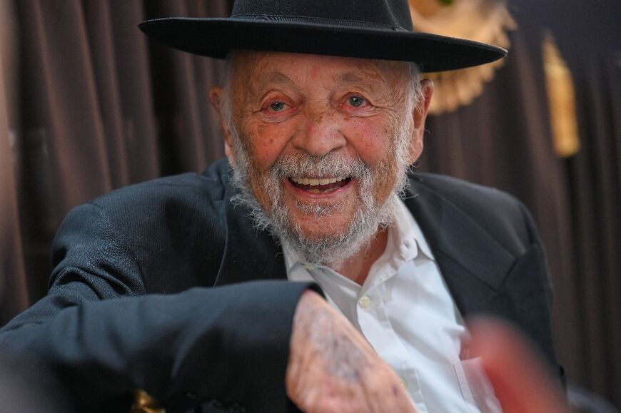 The 'Miracle Rabbi's' oldest living relative, Israel Grosz, 92