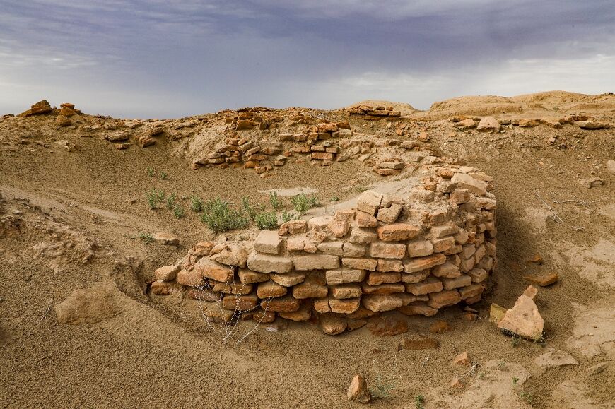 The Umm al-Aqarib archaeological site in Iraq's southern Dhi Qar province: the land between the Tigris and Euphrates rivers hosted some of the world's earliest civilisations 