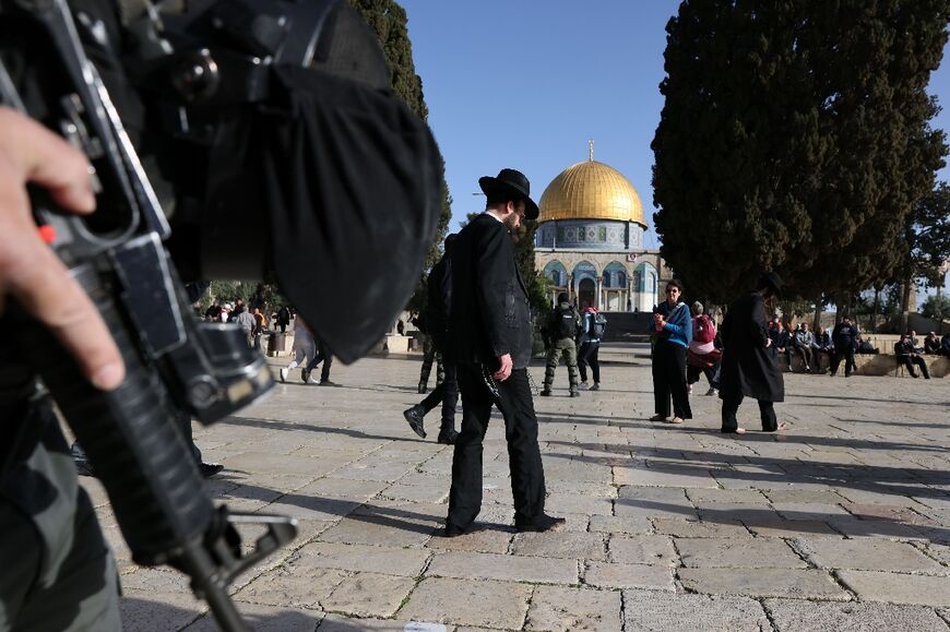 The holy Muslim site is built on top of what Jews call the Temple Mount, Judaism's holiest site
