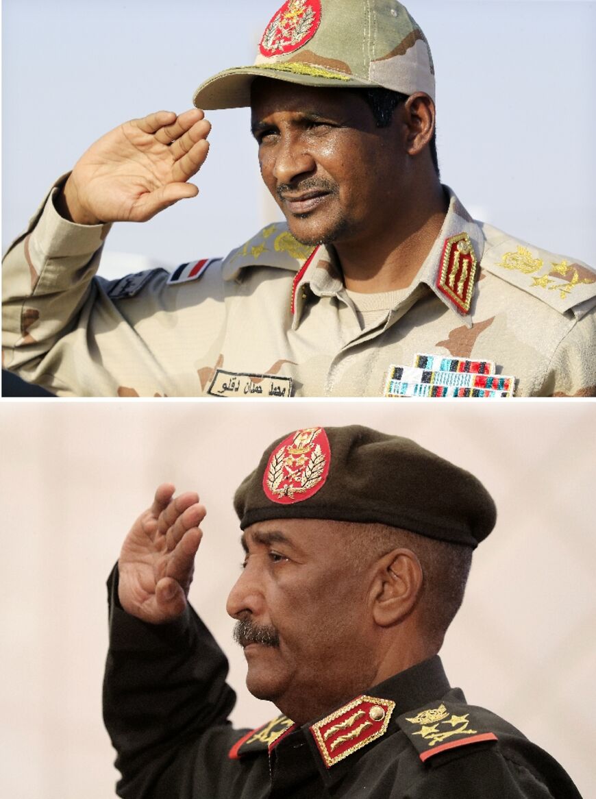 Burhan and Daglo have both positioned themselves as saviours of Sudan and guardians of democracy -- in a country which has known only brief democratic interludes