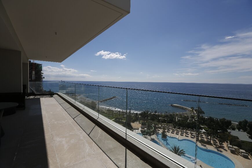 The 5-million euro view from an apartment which takes up an entire floor, on sale in Limassol
