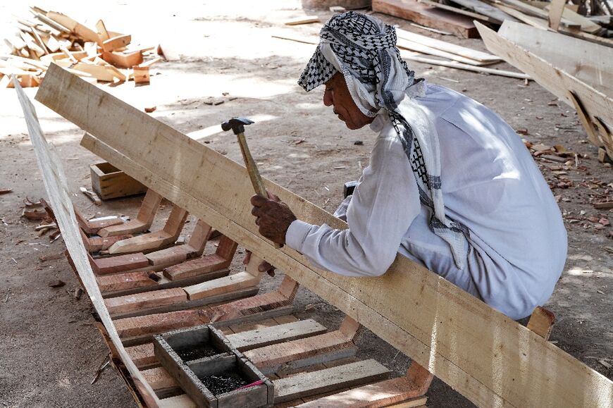 Iraqis have been building meshhouf boats as part of efforts to revive interest in the ancient vessels 