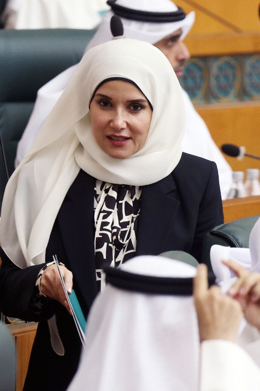 Jenan Bushehri is the only woman in the new parliament