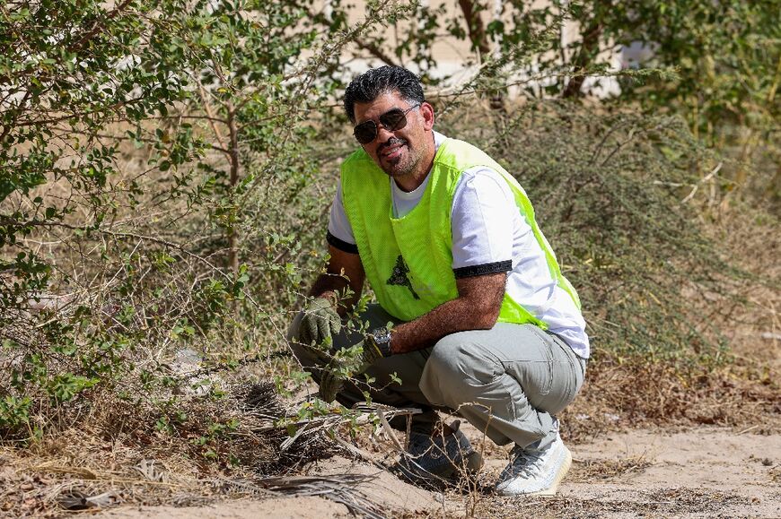 Essa al-Essa, a 46-year-old dentist, founded the Kuwait Forest project