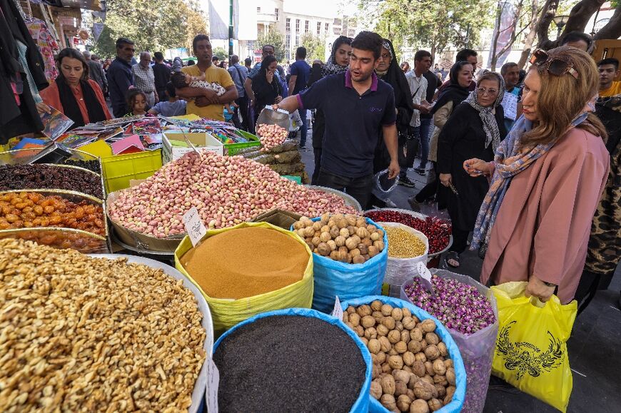 Inflation in Iran is hovering at 50 percent and the prices of commodities are skyrocketing