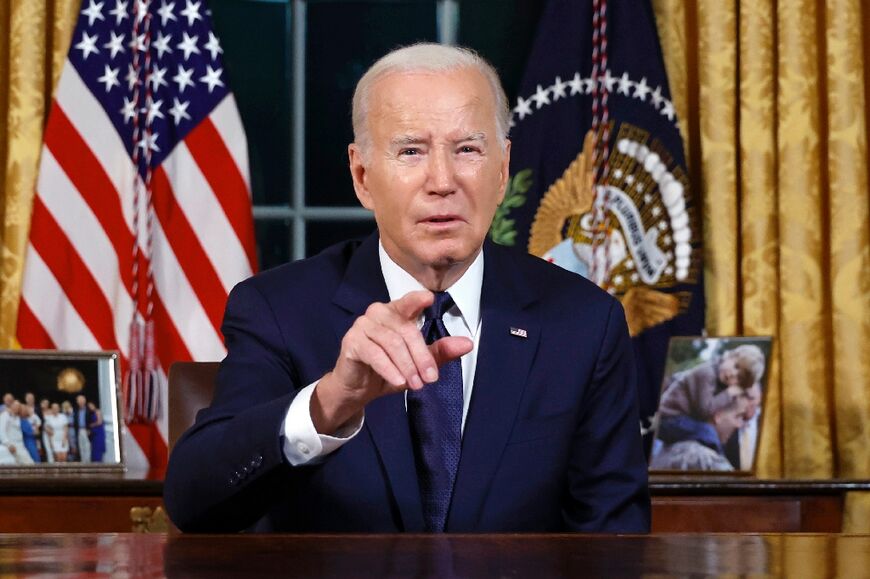 Biden urged American leadership 