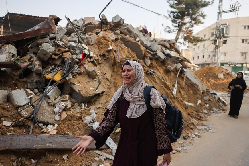 Thousands of buildings have been destroyed in Gaza and entire city blocks levelled