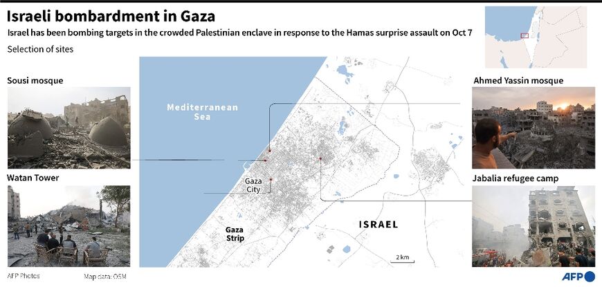 Israeli bombardment in Gaza