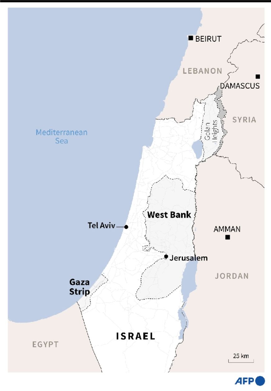 Israel, the West Bank and the Gaza Strip