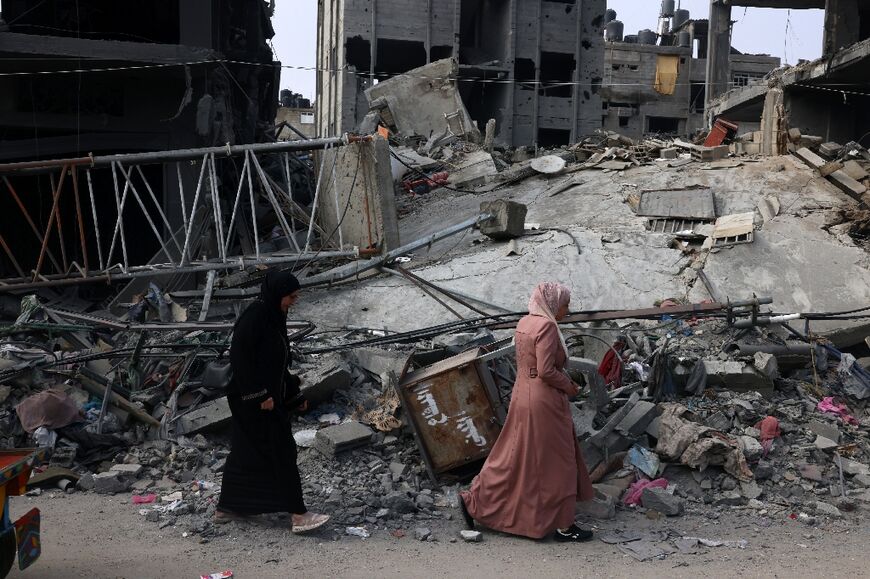 Israeli strikes have flattened many buildings in Gaza