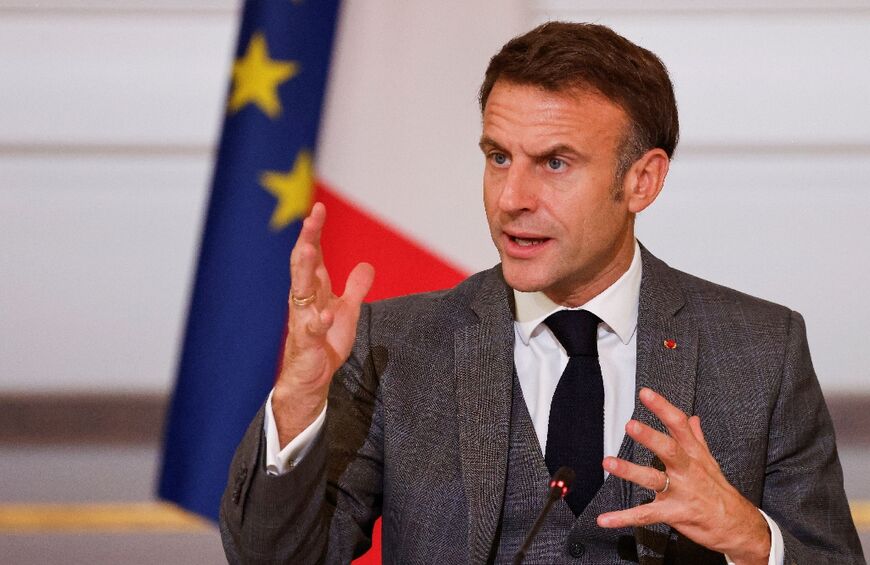 Macron called for a 'humanitarian pause' in fighting so countries can 'work towards a ceasefire'
