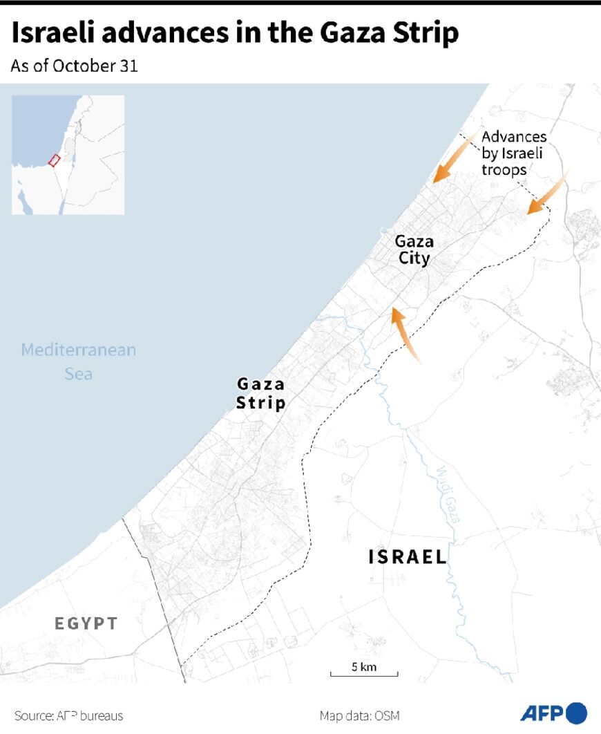 Israel is advancing into Gaza