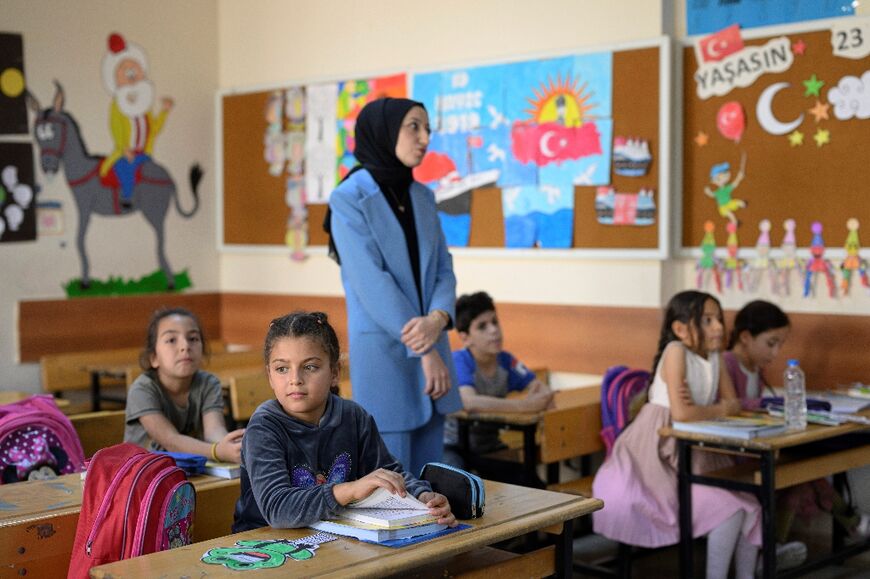 The EU is funding additional classes so that Syrians do not get blamed for school overcrowding