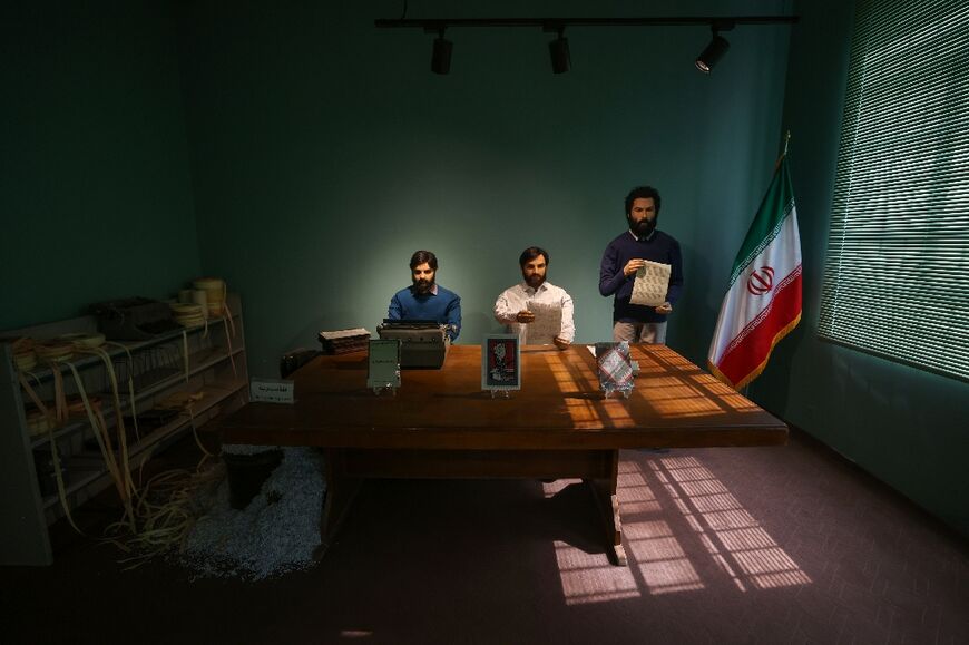 The museum includes a diorama of the 444-day hostage crisis