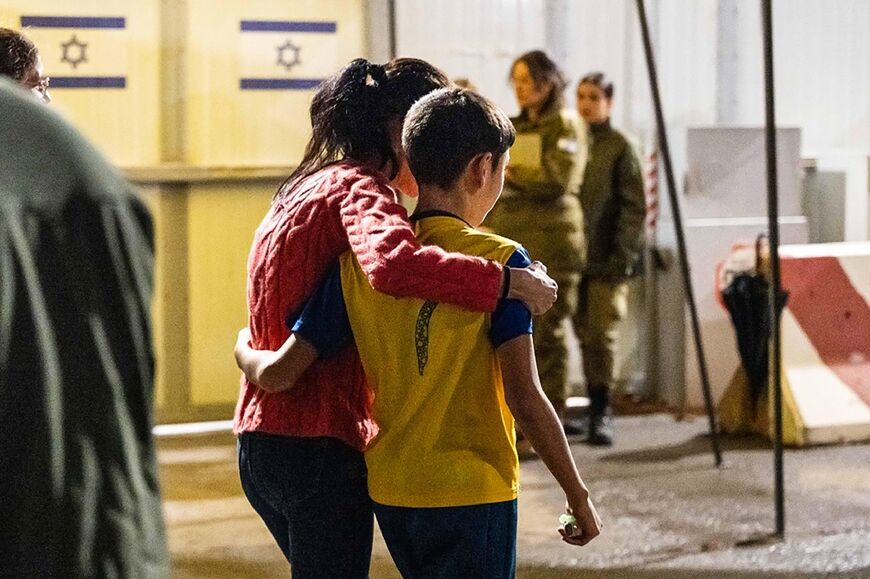 Among the hostages released from Gaza was 12-year-old Eitan Yahalomi, who was reunited with his mother