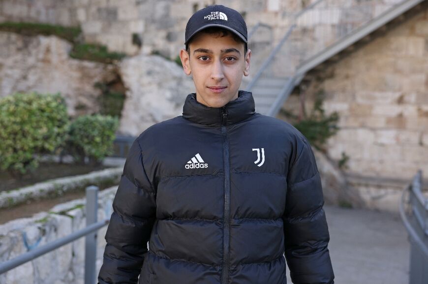 Mohamed al-Salaymeh, 16, says his dream is to return to school which he expected to graduate from in another year