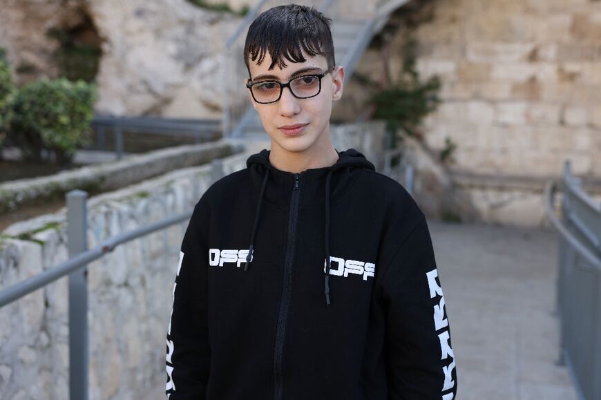 Moataz al-Salaymeh, 15, fears having to repeat a year of schooling