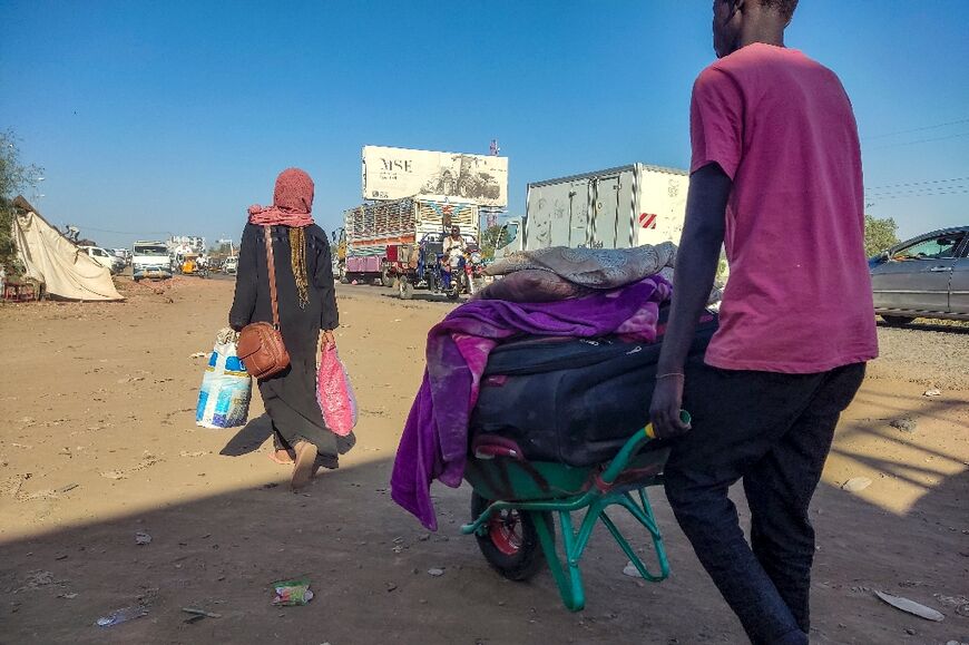 Many of those fleeing from Wad Madani had already been displaced from Khartoum