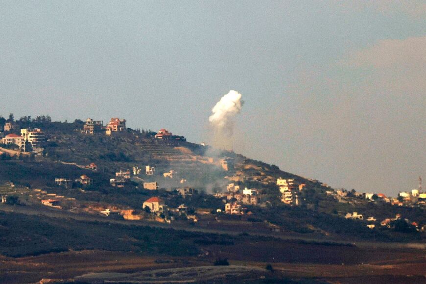 Israel has exchanged near-daily fire on its northern border with Lebanon's Hezbollah