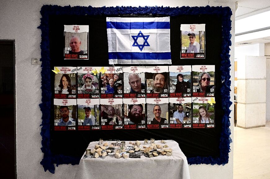 Reminders of the war are present even in the school