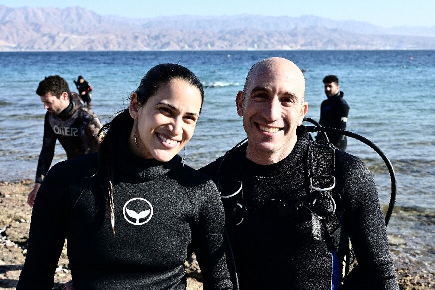 Yamit Avital and her husband Benny are among the survivors from Kibbutz Nir Oz, targeted by Hamas during the militant group's October 7 attacks