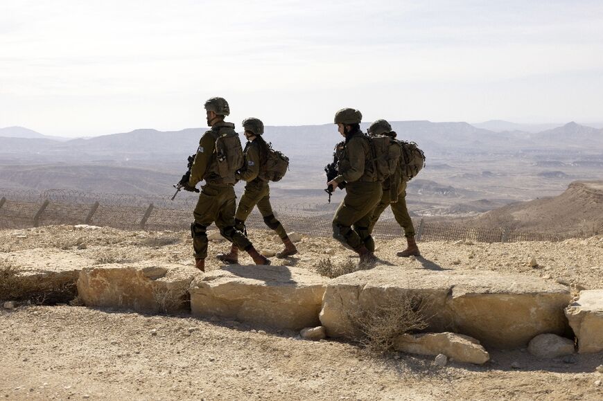 Soldiers, from Israel's mixed gender infantry unit of the Bardelas battalion in a training exercise -- women are now allowed to serve in nearly every unit, including some combat units