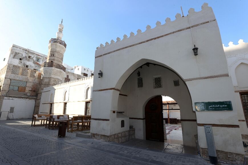 Al-Shafei mosque in Al-Balad, a 2.5-square-kilometre area that is being transformed