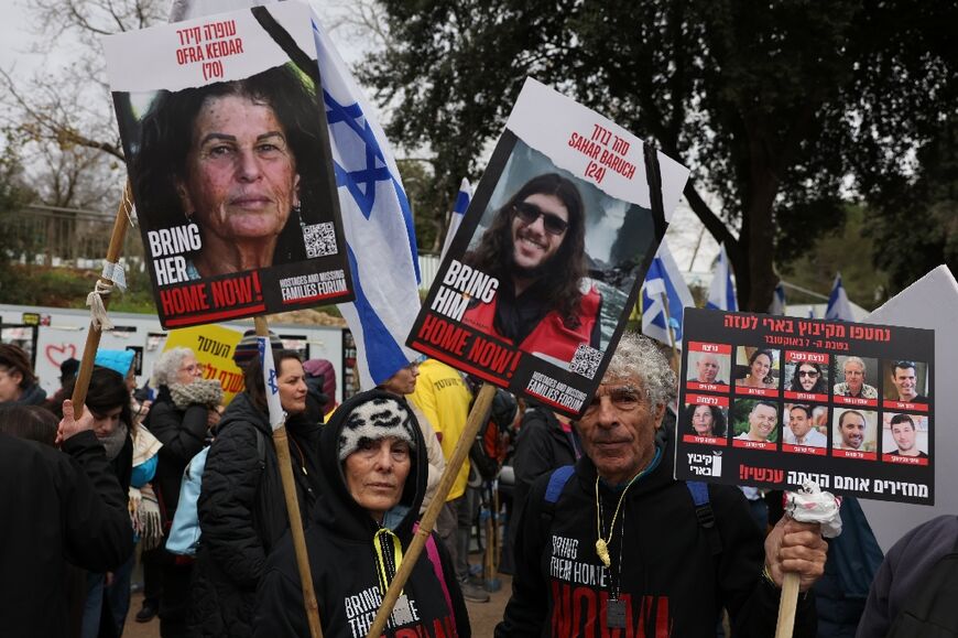 Protesters have staged rallies calling for Israeli hostages to be released 