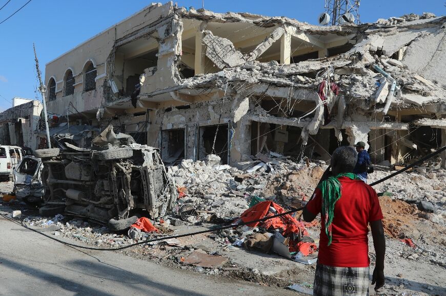 Two car bombs targeted the education ministry in Mogadishu on October 30, 2022