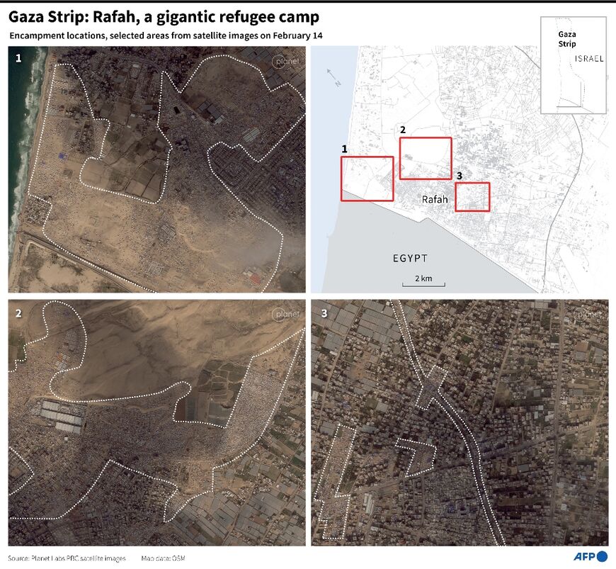 Gaza Strip: Rafah, a gigantic refugee camp