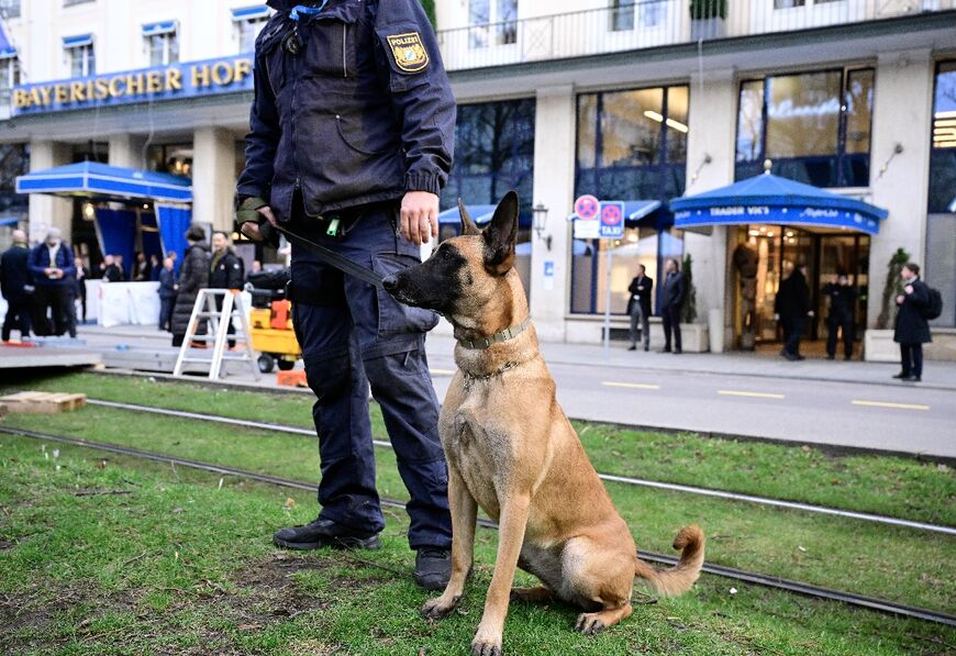The Ukraine and Gaza conflicts are dominating talks among leaders at the Munich Security Conference, held in the Bayerischer Hof hotel
