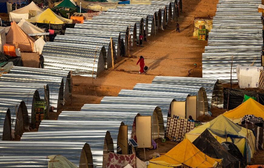 In their misfortune, the earthquake survivors from Douzrou village feel lucky that Moroccan and Dutch NGOs built barracks for them, and they are insulated from the cold