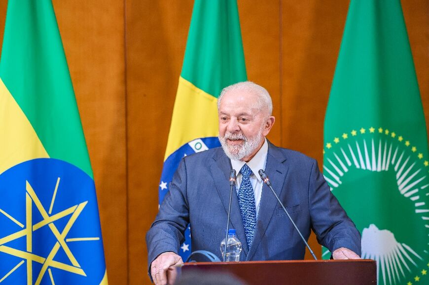Brazilian President Luiz Inacio Lula da Silva accused Israel Sunday of committing 'genocide' in Gaza