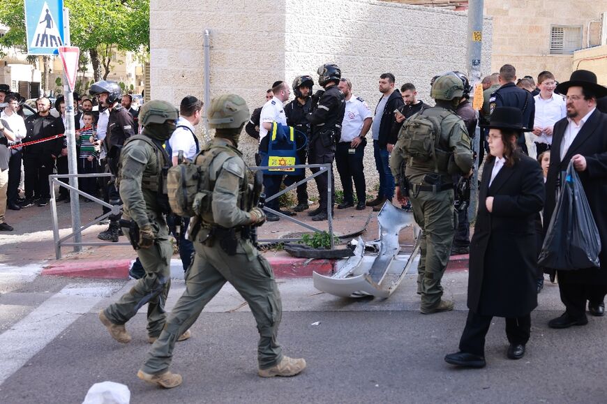The incident occurred on Techelet Mordechai street in Jerusalem 