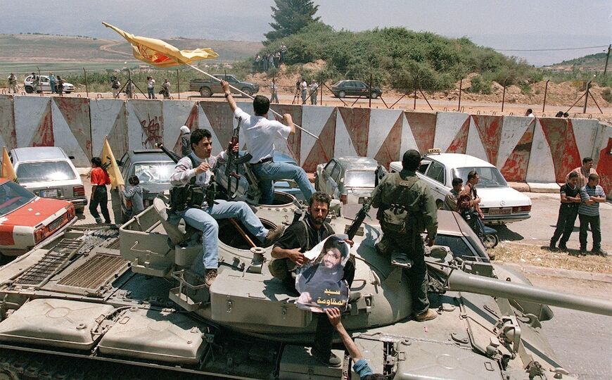 In many areas of southern Lebanon where the SLA and the Israeli military pulled out, Hezbollah moved in